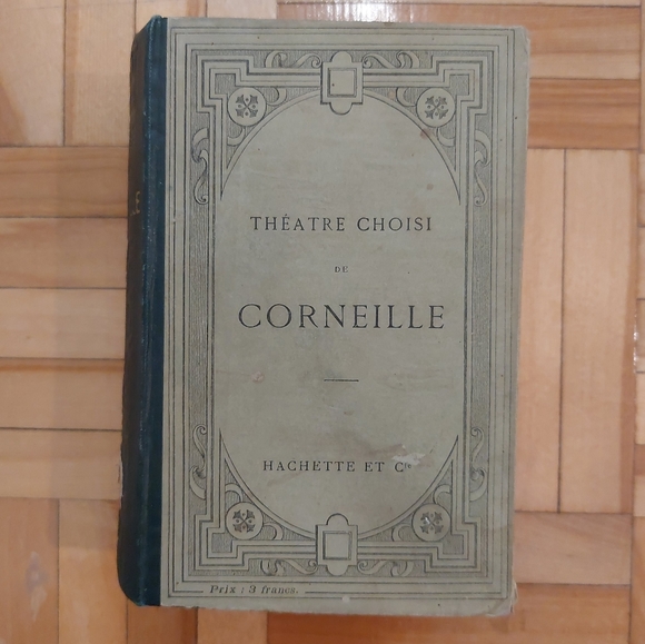 Other - Antique French book Theatre Choisi de Corneille 1907